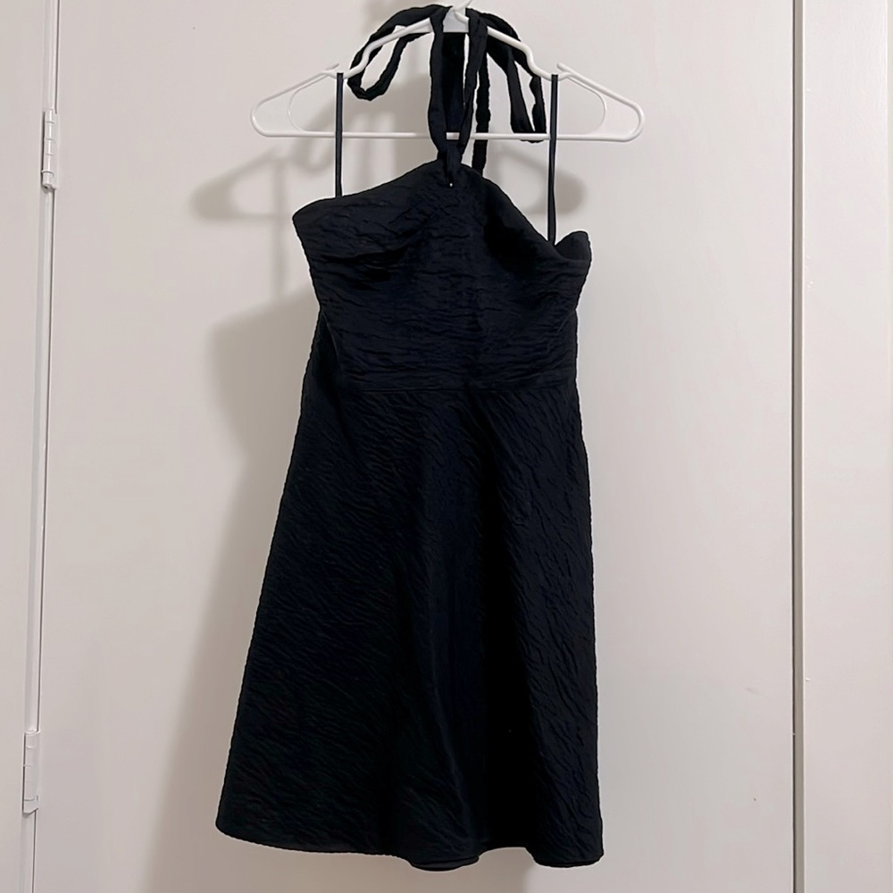 J.Crew Navy Blue Halter Dress Size 4